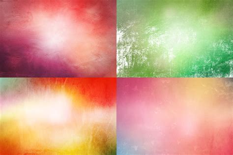 12 High Res Color Grunge Textures Masterbundles