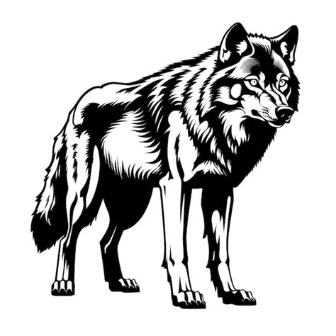 Premium Vector Wolf Vector Design