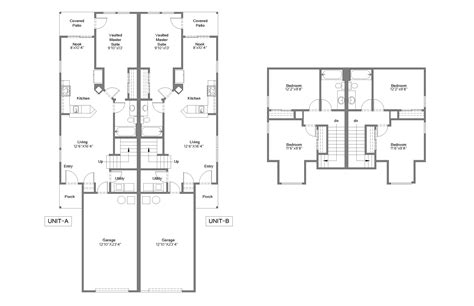 Architectural Floor Plan Floor Plan With Autocad Drawings