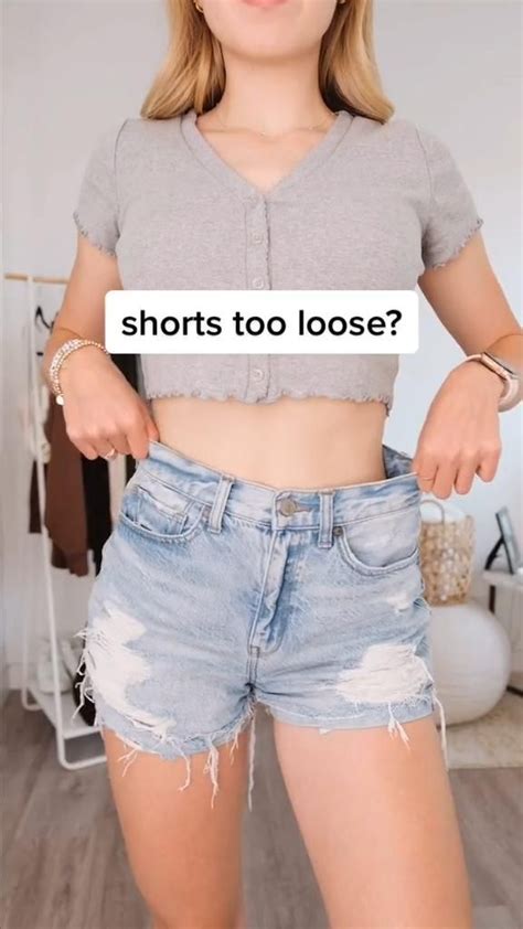 Fashion Hacks Shorts Too Loose Casual Outfits Clothes Refashion