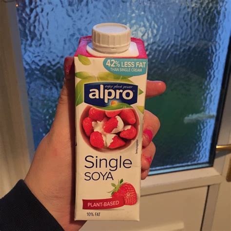 Alpro Single Soya Cream Review Abillion