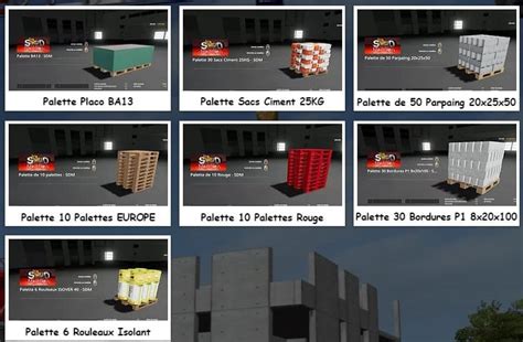 Fs19 Pallet Pack Fs 19 Packs Mod Download