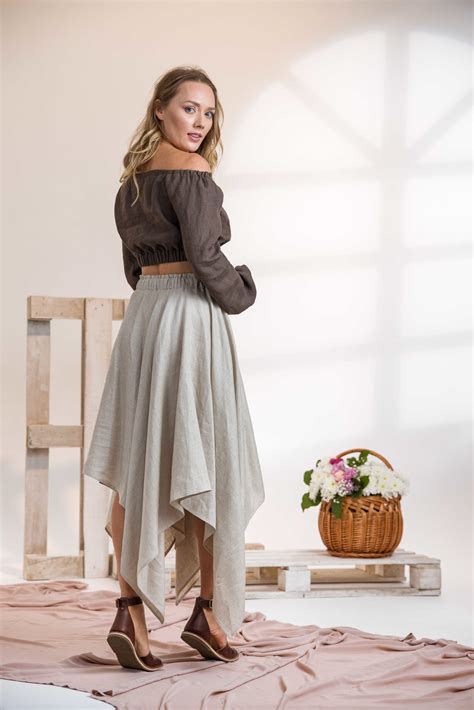 Asymmetrical Boho Skirt - ALLSEAMS