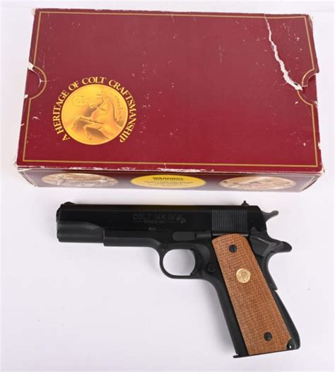 Sold Price Boxed Colt Mk Iv Series 80 Government 1911 A1 March 6