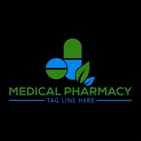 Creative Medical Pharmacy Logo Design Vector Design Concept