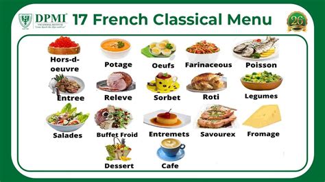 17 French Classical Menufrench Main Courses The French Classical Menu
