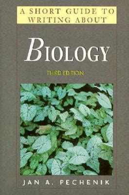 For courses in writing across the curriculum or writing about biology. Short Guide to Writing About Biology 3rd Edition | Rent 9780673525031 | 0673525031