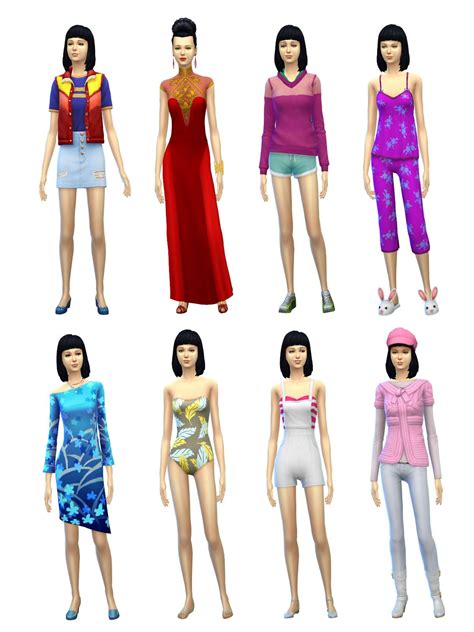 Sims 4 Cas Paper Dolls Paper Puppets