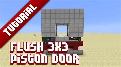 For example, as traps, doors, flood gates, and even to push boats and mine carts. Flush 3x3 piston door tutorial Minecraft Blog