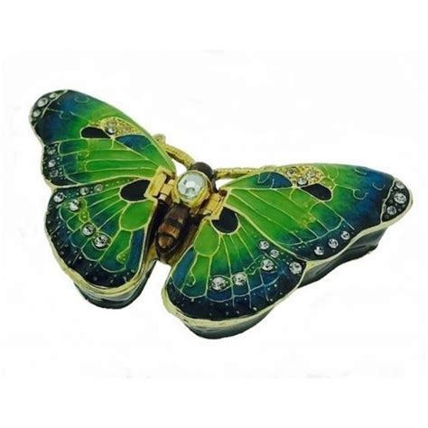 Green Butterfly Urn For Ashes Green Butterfly Butterfly Small Urns