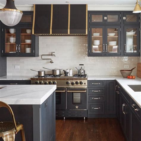 Kitchen upgrade with paint pewter cast cabinets by sherwin. Sherwin Williams Inkwell cabinets | Budget kitchen remodel ...