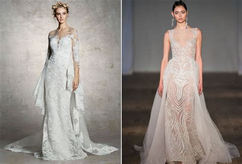 The Latest Wedding Dress Trends From Spring 2019 Bridal Fashion Week