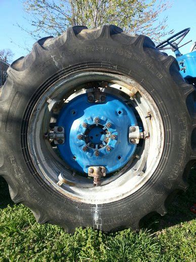 Ford 3000 Rear Rims Yesterdays Tractors