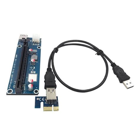 Despite their popularity, aliexpress accepts fiat currencies as payment options. 6pcs USB 3.0 PCI E Riser PCI Express Extension Cable 1X to 16X Extender Riser Mining Dedicated ...