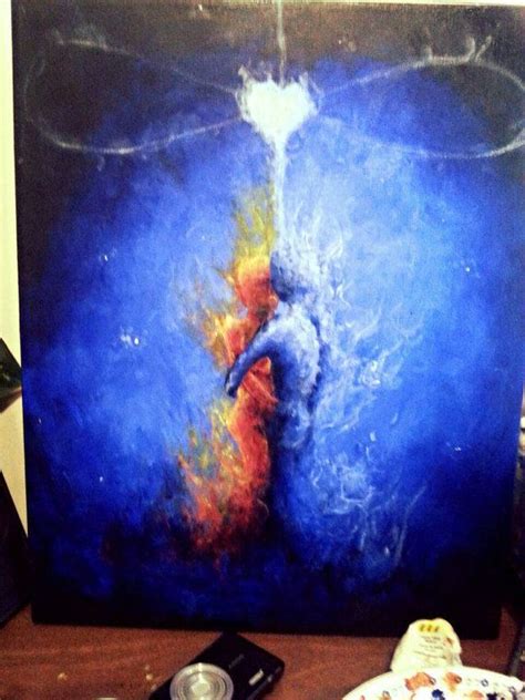 Abstract Painting Spiritual Painting Spiritual Abstract Couple