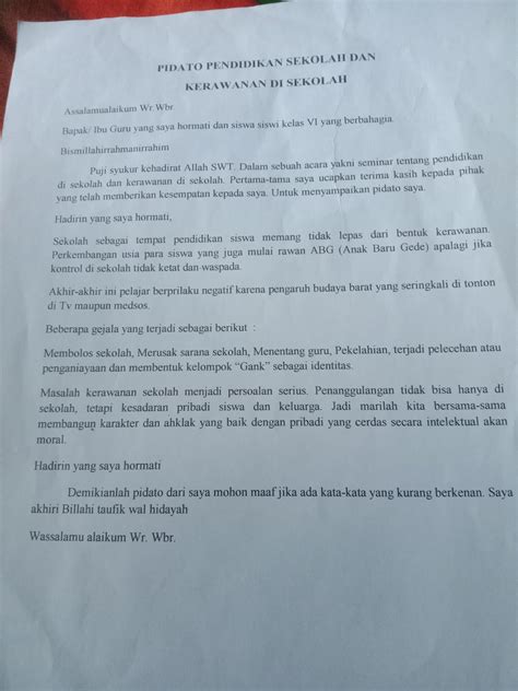 Contoh Pembukaan Teks Pidato - 58+ Koleksi Gambar