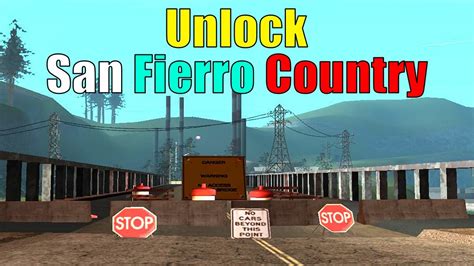 How To Unlock San Fierro In Gta San Andreas Open San Fierro Country