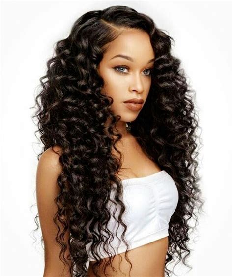 Big beautiful black curls long black hair is gorgeous, but it also can be time consuming to manage if it is thick. Pin by Maxglam River on ♛HaiR♕ | Hair styles, Long hair ...