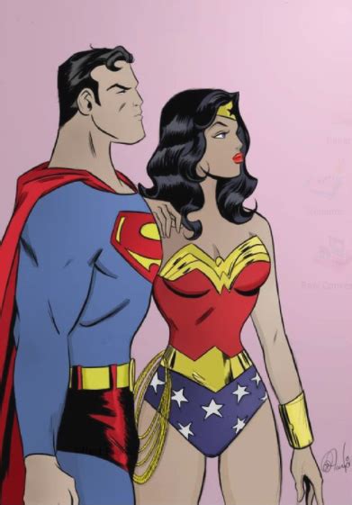 Pin On Superman And Wonder Woman