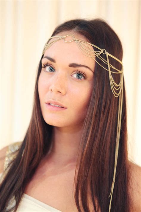 Isabella Goddess Headpiece By Julia Cameron De Villiers