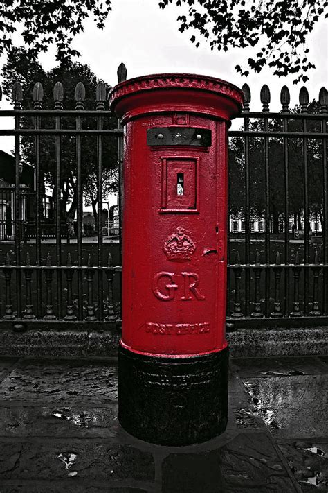 Red London Pillar Box Photograph By Claire Doherty
