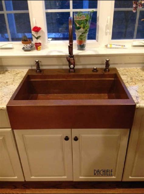 Check spelling or type a new query. cooper sink | Farmhouse sink, Sink, Copper apron sink