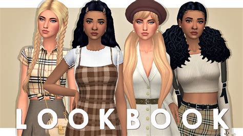 Sims 4 Cas Spring Lookbook V2 Full Cc List Download Youtube Gambaran