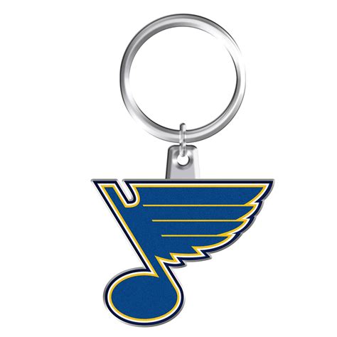 St Louis Blues Nhl Logo Keychain Sportbuff