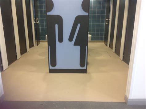 Unisex Washroom Design Using Expresslay Plus At Stteilos High School Cardiff Washroom Design