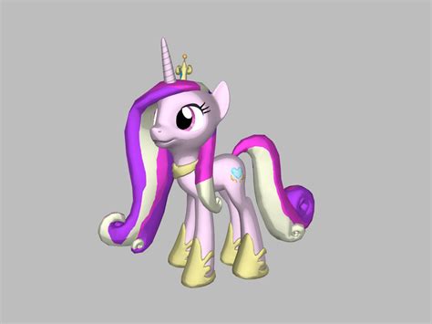 Princess Cadance My Little Pony 3d Models Download Creality Cloud