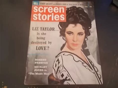 Elizabeth Taylor Ann Margret Screen Stories Magazine 1962 799