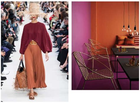 Burnt orange can work well as a wall color in a master bedroom because it creates a warm, cozy feel. Unexpected Color Pairings We're Stealing From the French - SheKnows