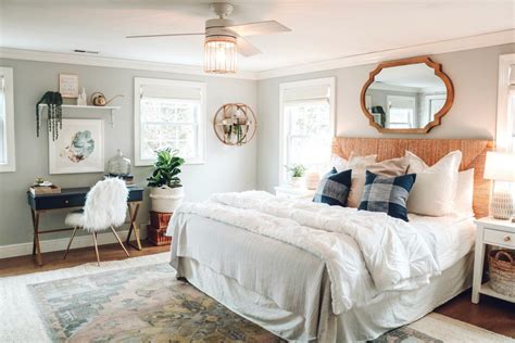 Master Bedroom Makeover With Home Office Nesting With Grace Small