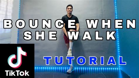 Bounce When She Walktiktok Step By Step Dance Tutorialdance Guru Youtube