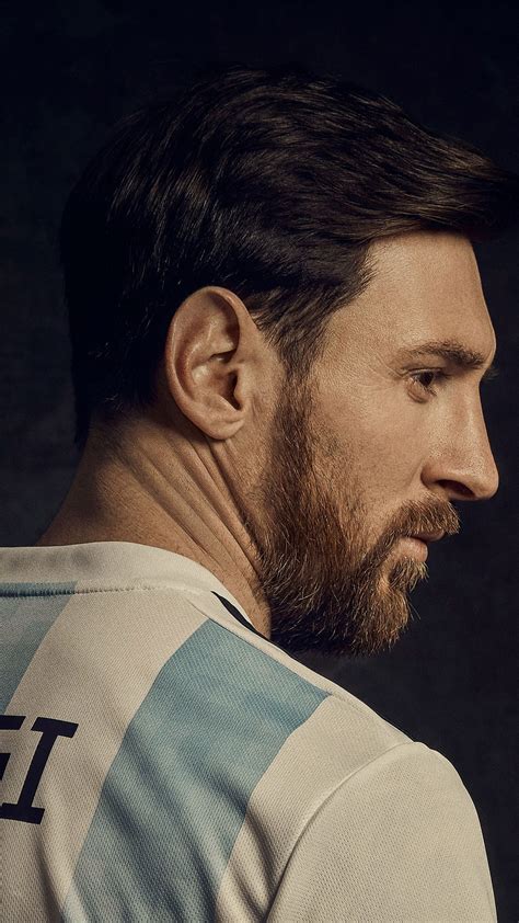 Messi Portrait Wallpapers Wallpaper Cave