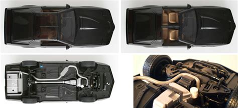 À l'instar du modèle 2000, cette voiture est indestructible, non grâce à sa coque moléculaire, mais à l'aide de nanites qui composent son système. ERTL : Knight Rider (K2000) K.I.T.T. - ech 1/18 (2004 ...
