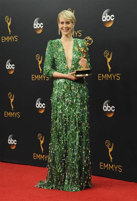 Sarah Paulson Is Duanas Best Dressed At 2016 Emmy Awards