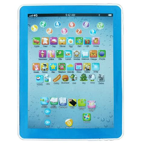 Kids Tablet Learning Pad Battery Operated Preschool Early Educational