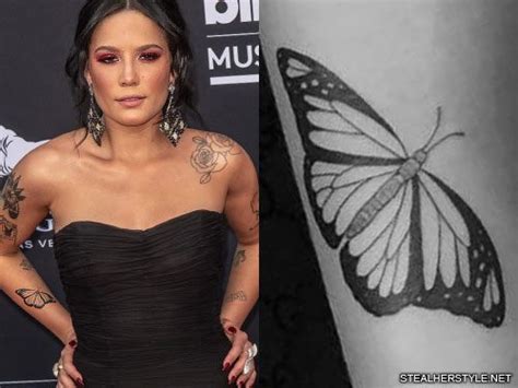 Absolutely obsessed, manson by mega babe, halsey writes on her instagram. Halsey's 29 Tattoos & Meanings | Steal Her Style