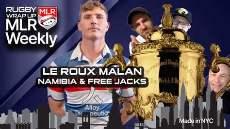 Mlr Weekly Le Roux Malan After Rugby World Cup Injury Fixes For Sd
