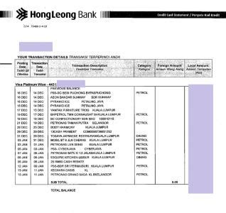 Instead, borrowers are asked to contact their respective banks to apply for additional loan moratorium by themselves. Hong Leong Bank Wise Credit Card V2