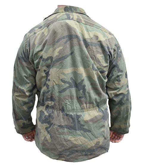 Us Military Surplus Bdu Camo Jacket