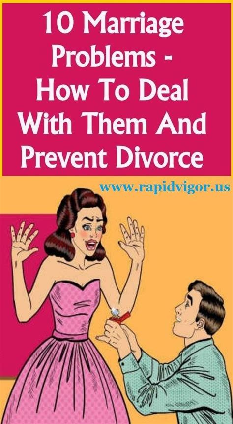 MARRIAGE PROBLEMS HOW TO DEAL WITH THEM AND PREVENT DIVORCE Rapid Vigor Marriage