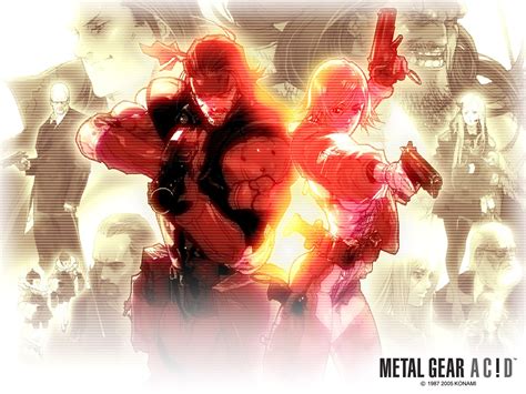 Video Game Metal Gear Acid Wallpaper