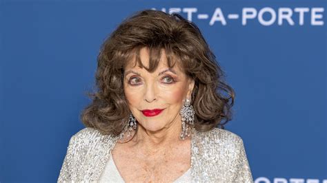 Joan Collins 90 Pleads With Fans Amid Upsetting Health Fears Hello