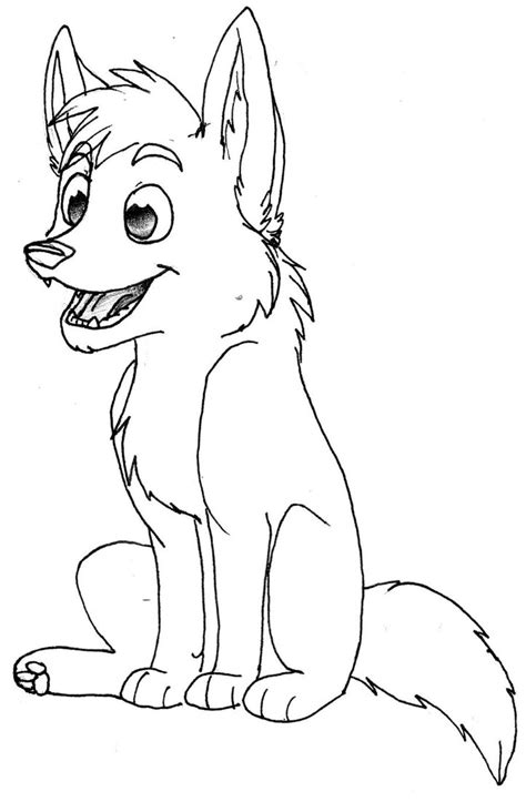 Anime Coloring Pages Wolf Boy Coloring And Drawing