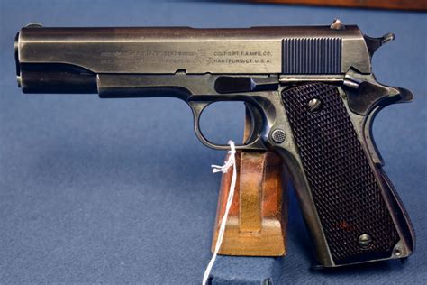 Sold Colt 1911a1 Us Army Pistolearly Blued Finishrs Cartouched