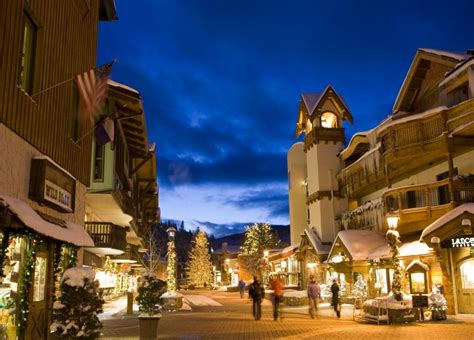 Vail Colorado Shopping And Night Skiing One Of My Most Memorable