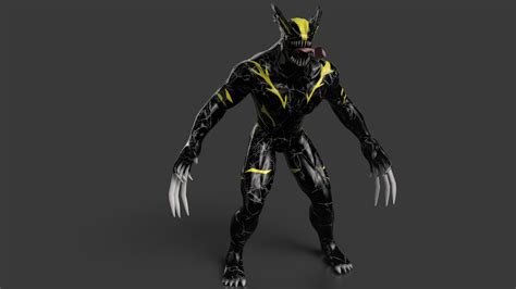 Artstation Symbiote Wolverine