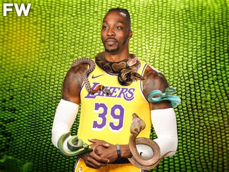 Dwight Howard Reveals He Has 25 Snakes At Home Fadeaway World
